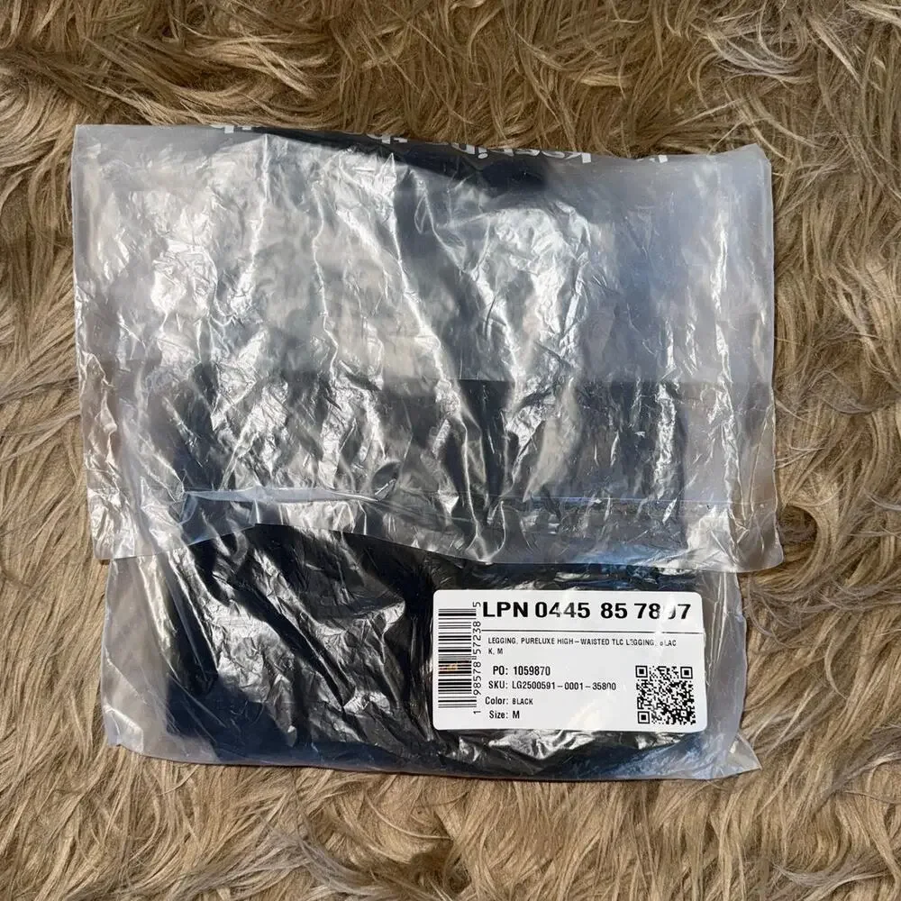 New Fabletics High Waisted PureLuxe TLC Legging Black size M - Picture 3 of 9